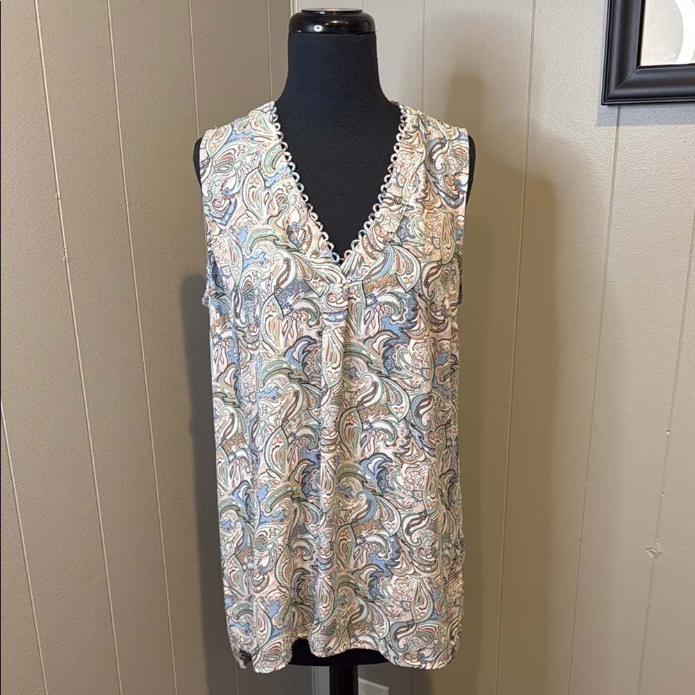 DR2 Women’s Medium Paisley Tank Top